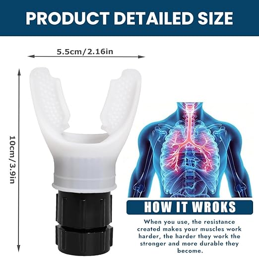 Appareil Anti-Essoufflement – Renforce le Souffle en 5 Minutes/Jour