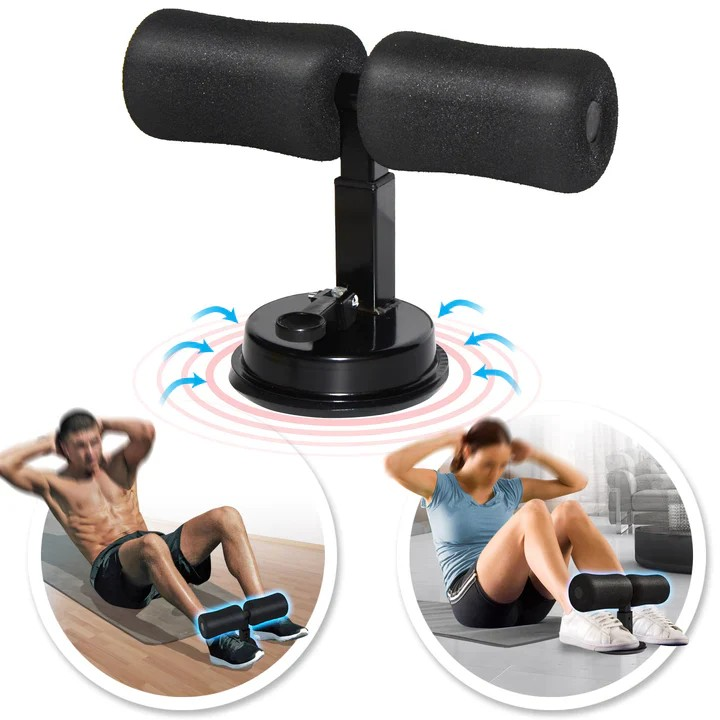 Suction sit up ventous appareil idéal pour entrainez les abdos et les muscles à la maison sans besoin d'aller en salle de sport