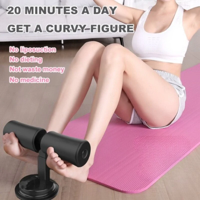Suction sit up ventous appareil idéal pour entrainez les abdos et les muscles à la maison sans besoin d'aller en salle de sport