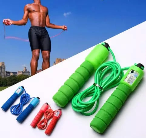 Corde à Sauter Fitness – Brûlez les calories partout et à tout moment et Parfaite pour le sport à la maison